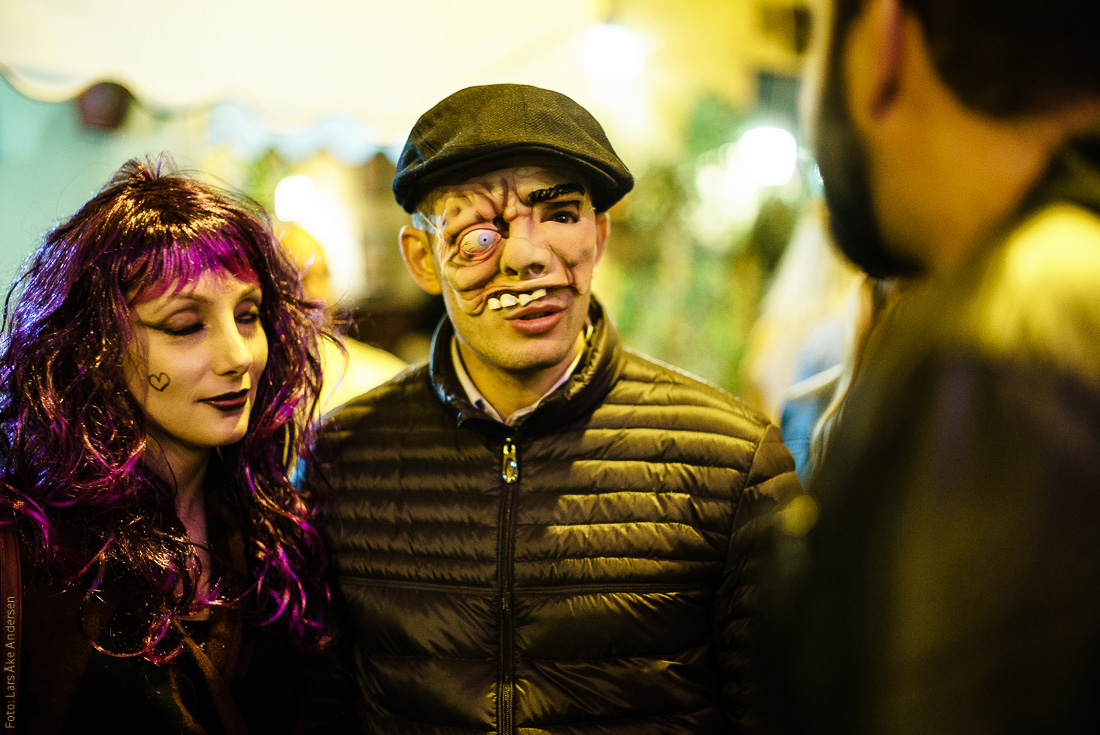 Portraits from Halloween in Trastevere (Rome/Italy)